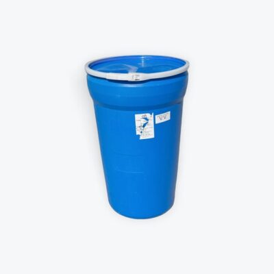 Barrel - Plastic Nesting 55 Gal. Open Top with Plastic Snap On Ring (Food Grade)